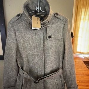 Burberry Britt Wool Blend Coat
